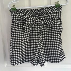 Gingham Shorts